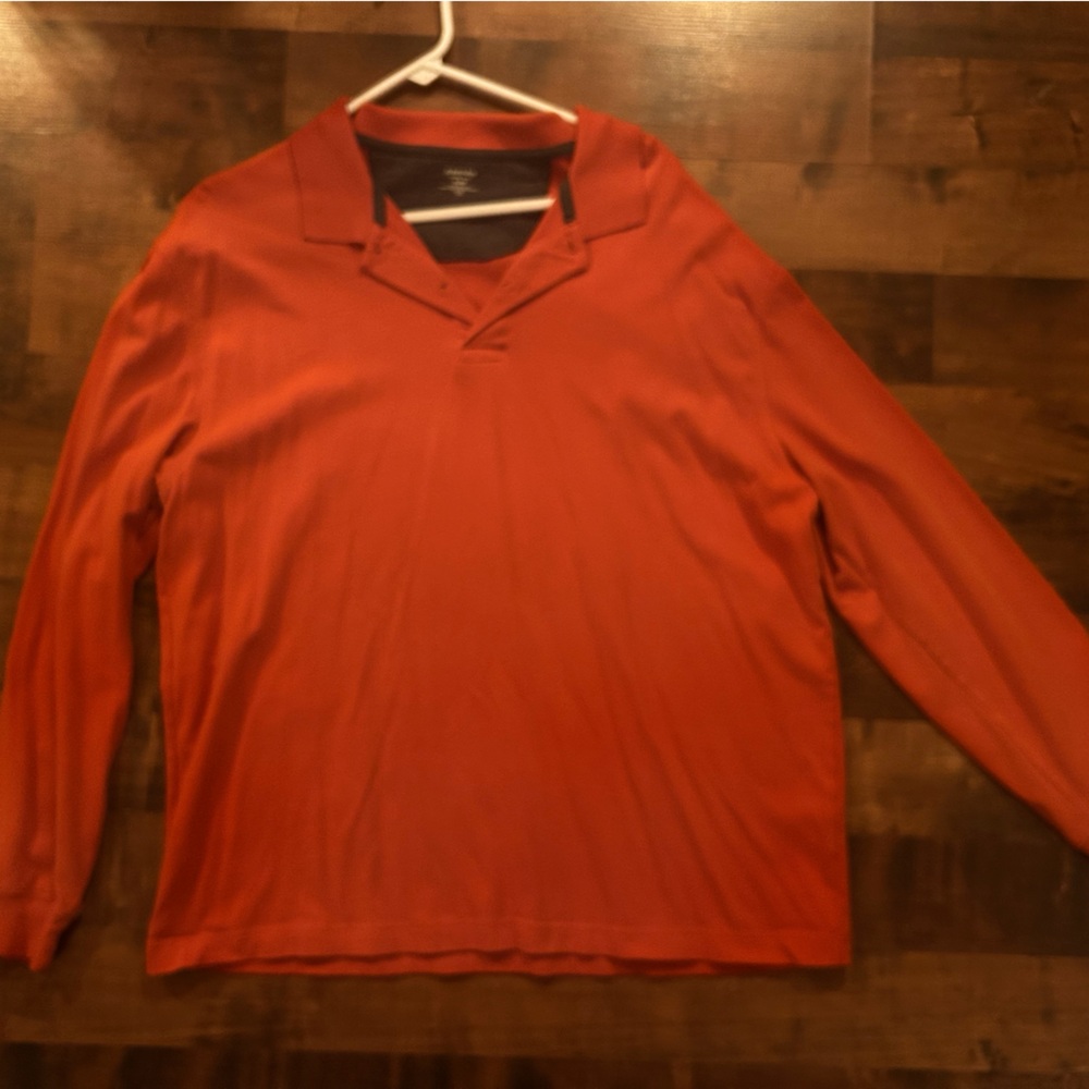 St. John’s Bay Orange Collared Shirt